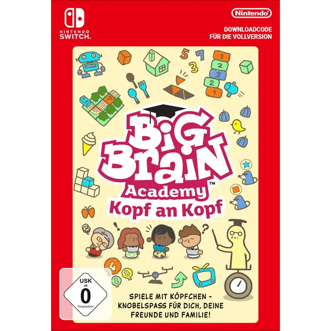 Big Brain Academy: Brain vs. Brain - Nintendo Digital Code