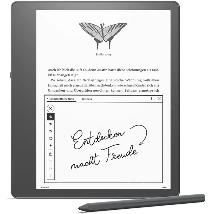Amazon Kindle Scribe 16GB, ohne Werbung, Standard-Eingabestift, schwarz