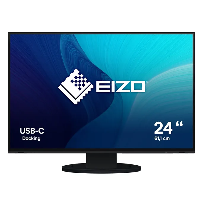 EIZO FlexScan EV2485-BK 61,1m (24,1") WUXGA IPS Monitor DP/HDMI/USB-C Pivot