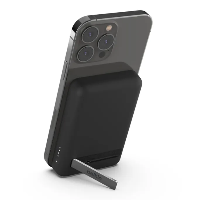 Belkin BOOST CHARGE™ Magnetische drahtlose Powerbank 5000mAh, Standfuß, schwarz