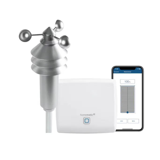 Homematic IP Starter Set Wetterstation Basic • mit Messdatenerfassung • Access Point
