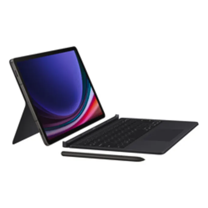 Samsung Book Cover Keyboard EF-DX715 für Galaxy Tab S9 / S9 FE Black