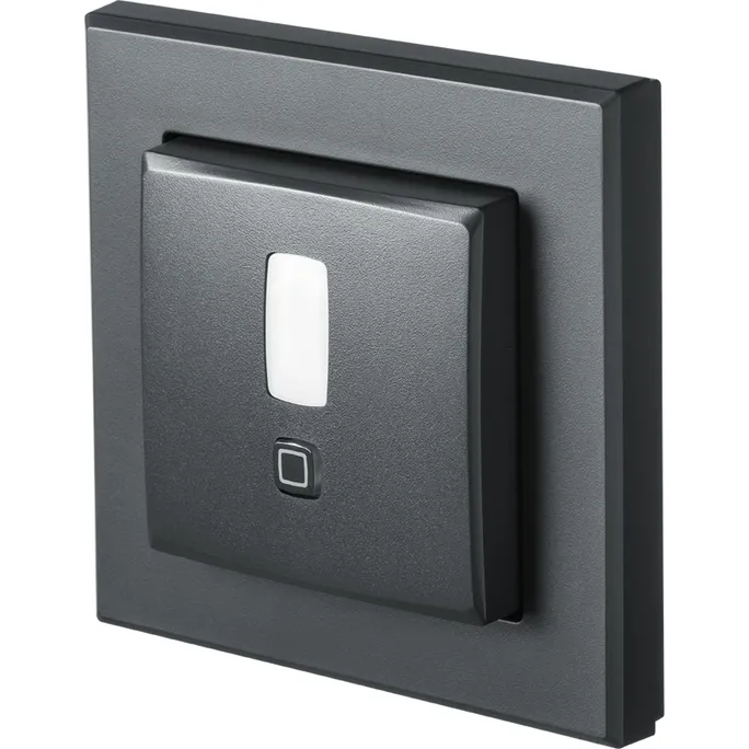 Homematic IP Bewegungsmelder für 55er Rahmen – innen anthrazit HmIP-SMI55-A