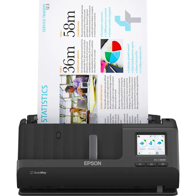 EPSON WorkForce ES-C380W Dokumentenscanner USB WLAN
