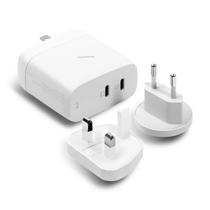 Native Union 67W Dual USB-C Fast GaN PD Wall Charger Weiß