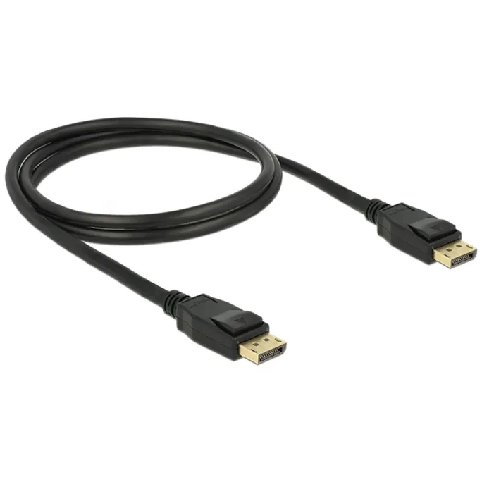 Delock Kabel DisplayPort 1.2 Stecker > DisplayPort Stecker 4K 1 m