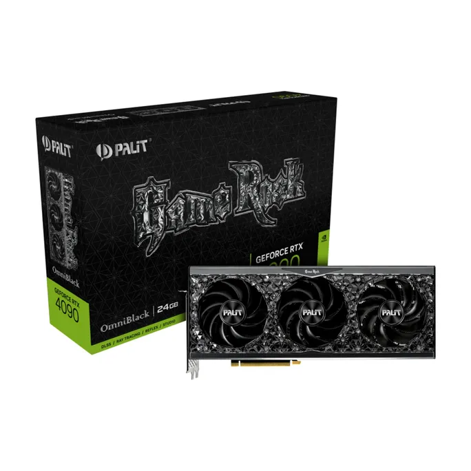 PALIT GeForce RTX 4090 Gamerock OmniBlack 24GB