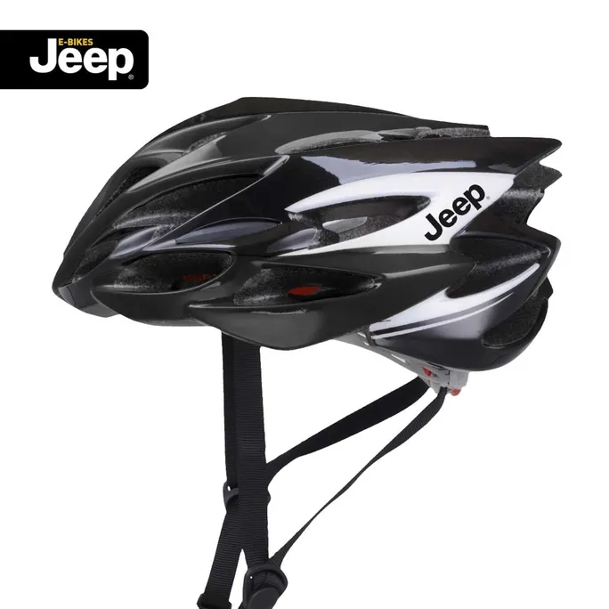 Jeep E-Bike Helm Schwarz Größe L