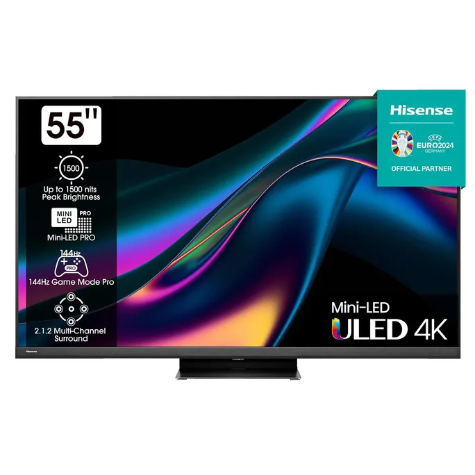 Hisense 55U8KQ 139cm 55" UHD Mini LED Smart TV Fernseher