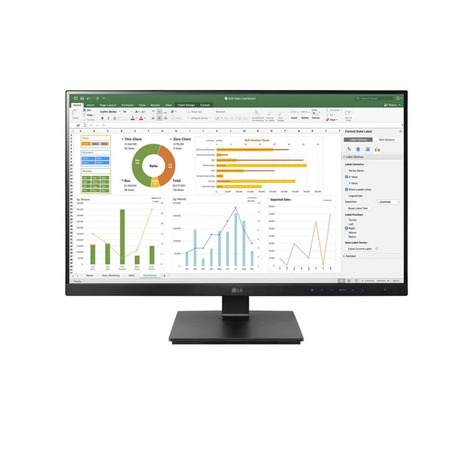 LG 27BN65YP-B 68,6 cm (27") Full HD 16:9 IPS Monitor DVI/HDMI/DP