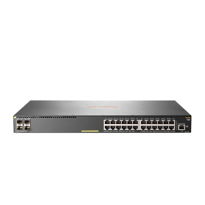HPE Aruba 2930F 24G PoE+ 4SFP Switch