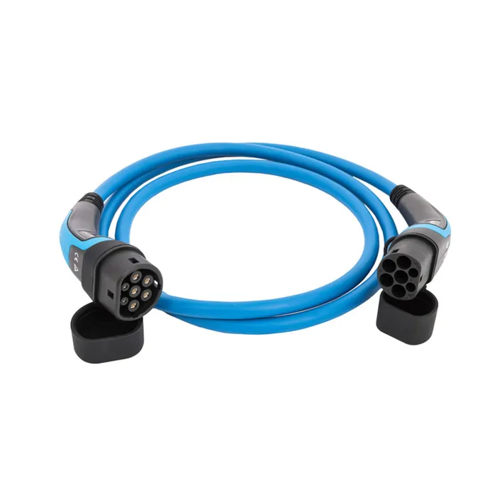 go-e Typ 2 Ladekabel, 22 kW, 2,5 m, blau