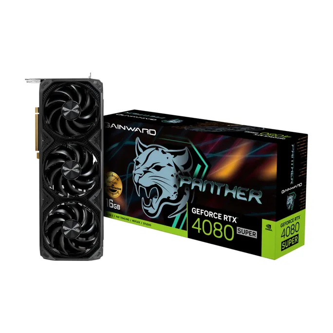 GAINWARD GeForce RTX 4080 Super Panther OC 16GB GDDR6X Grafikkarte HDMI/3xDP