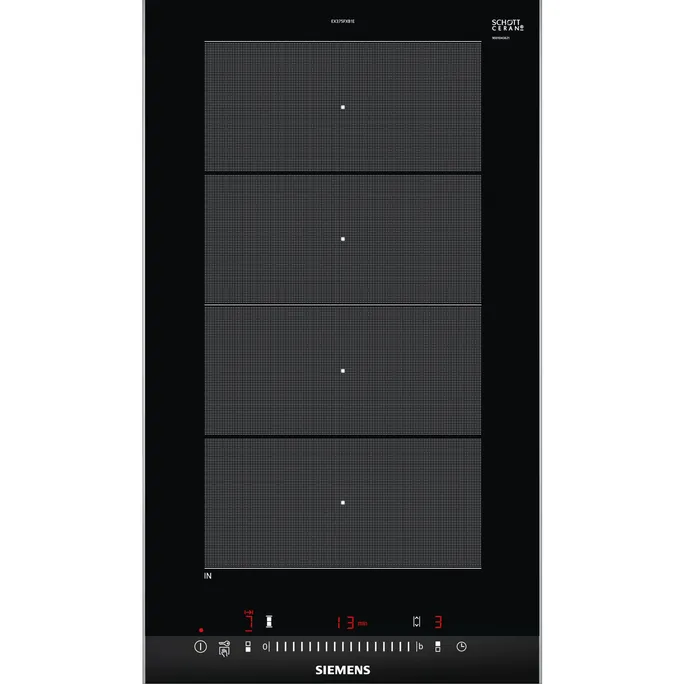 Siemens EX375FXB1E iQ700 Einbau-Induktionskochfeld autark 30cm Facetten-Design