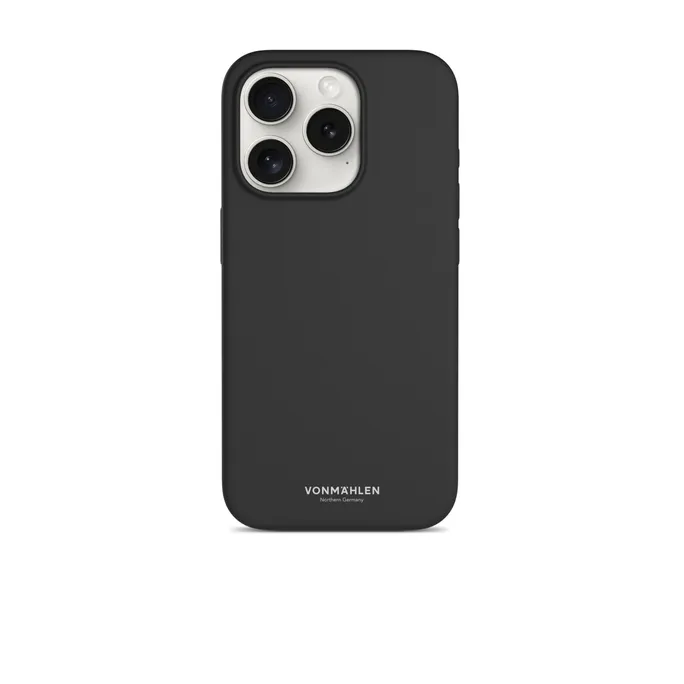 Vonmählen Eco Silicone Case for iPhone 15 Pro Max Black