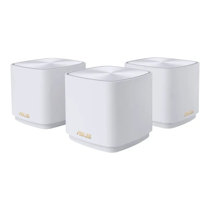 ASUS ZenWiFi XD5 AX3000 3er Set Weiß kombinierbarer Router Home Mesh WiFi 6 System