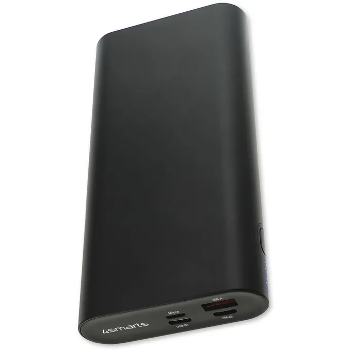 4smarts Powerbank Enterprise 2 20000mAh 130W  QC3.0 - schwarz
