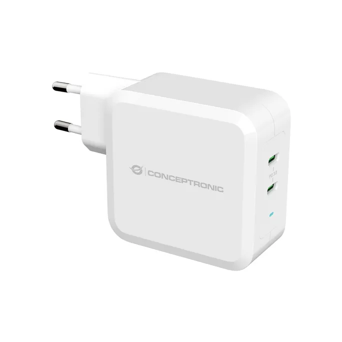 Conceptronic ALTHEA08W 2-Port 100W GaN USB-C PD-Ladegerät