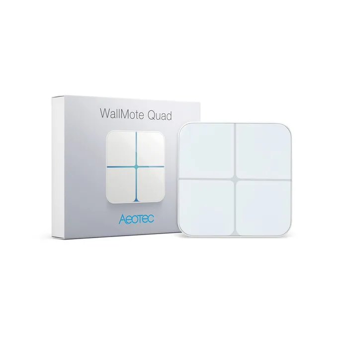 Aeotec WallMote Quad - Remote Switch mit 4 Buttons