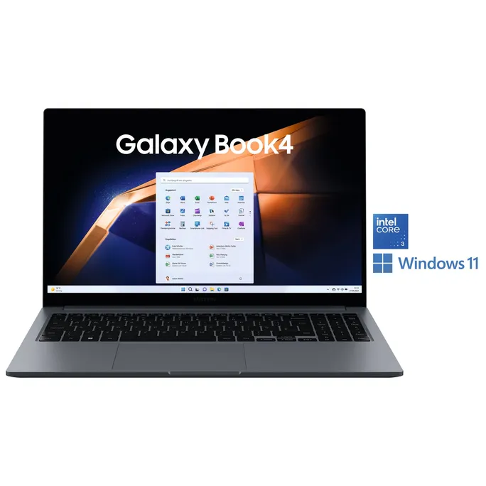 Campus: SAMSUNG Galaxy Book4 15,6" Core 3 100U 8GB/256GB SSD Win11