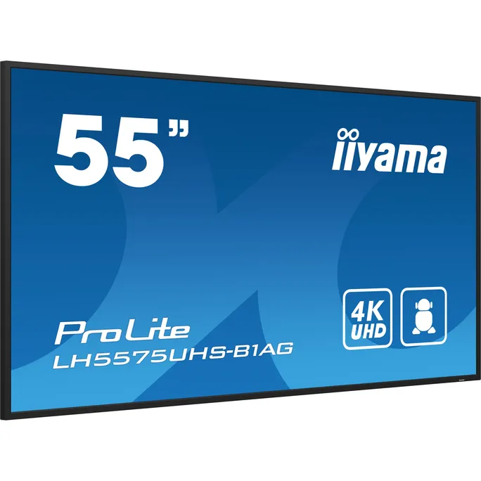 iiyama ProLite LH5575UHS-B1AG 138,8cm (55") 4K Digital Signage Monitor HDMI/DP
