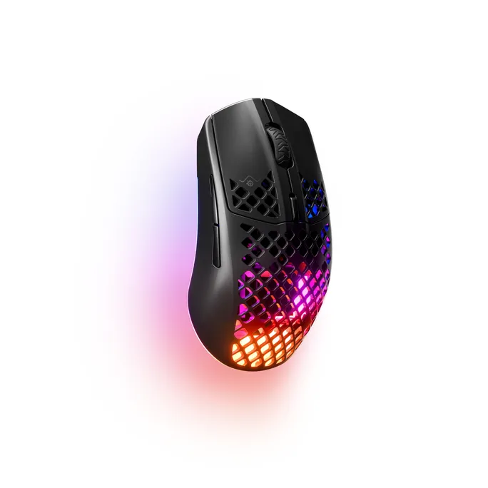 SteelSeries Aerox 3 Kabellose Onyx Gaming Maus mit AquaBarrier™