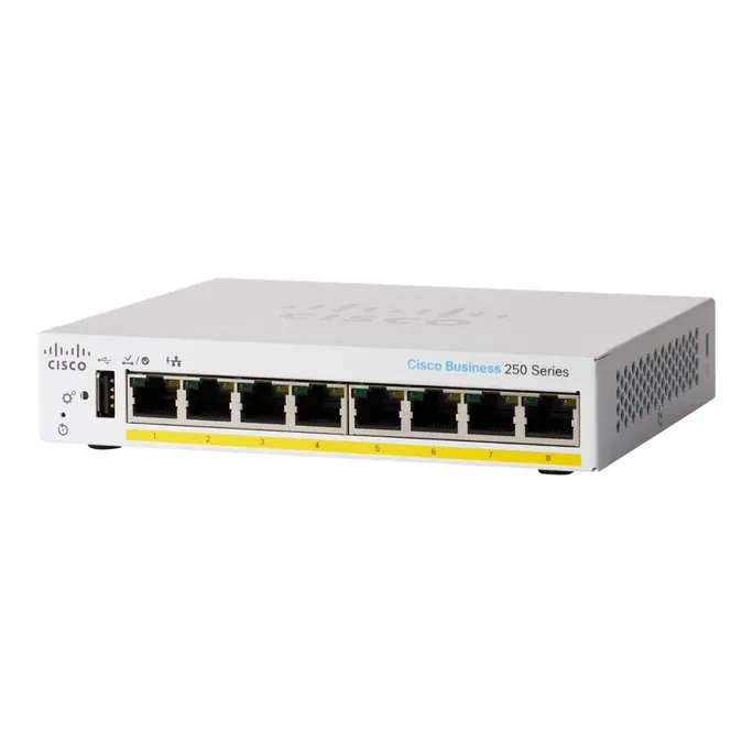 Cisco Business 250 Series CBS250-8PP Switch