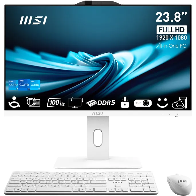 MSI PRO AP242P i5-14400 8/512GB SSD 23,8" All in One Win11Pro 14M-636DE weiß