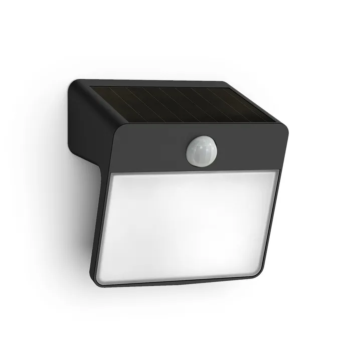 Philips Outdoor Solar Yarixa Wandleuchte 2.2W Tageslicht- und Bewegungssensor