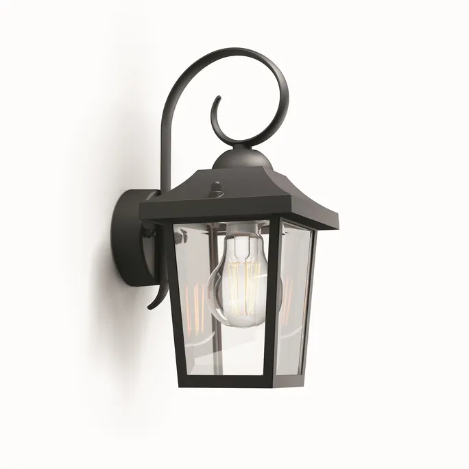 Philips Buzzard Wandlaterne Schwarz