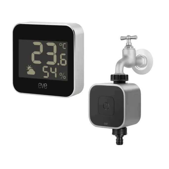 Eve Aqua smarte Bewässerungssteuerung + Eve Weather Wetterstation HomeKit Thread