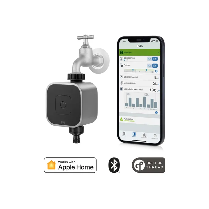 Eve Aqua - smarte Bewässerungssteuerung Apple HomeKit Thread