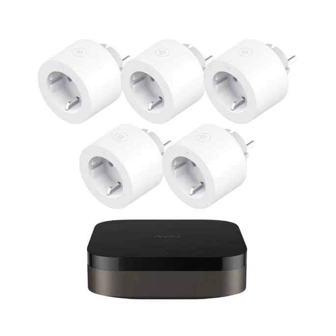Aqara Starter Set Hub M3 • 5x Smart Plug