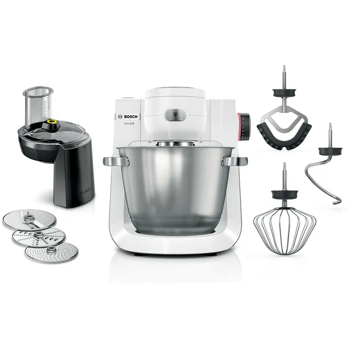 Bosch MUMS6EW13D Küchenmaschine Serie 6 1600 Watt weiß