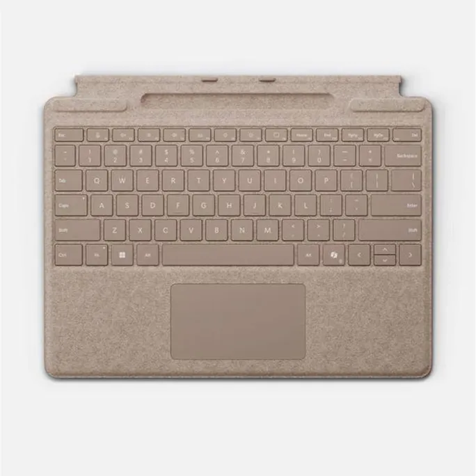 Microsoft Surface Pro Keyboard mit Stiftaufbewahrung dune
