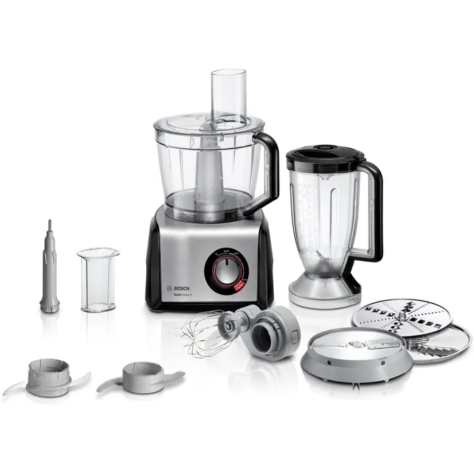 Bosch MC812M814 Foodprocessor MultiTalent 8 schwarz / Edelstahl