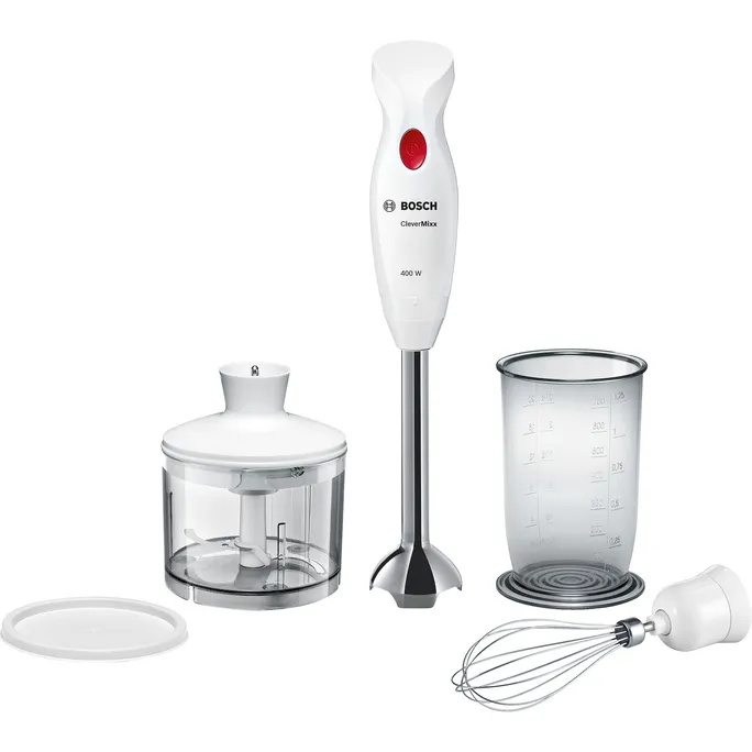 Bosch MSM24500 Stabmixer CleverMixx weiß / deep red