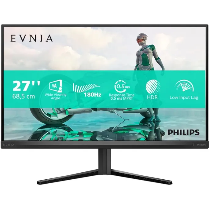 Philips Evnia 27M2N3500NL 68,6cm (27") QHD VA Gaming Monitor 16:9 HDMI/DP 180Hz 1ms Sync