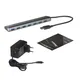 i-tec U3HUB778 USB 3.0 Metal Charging Hub 7 Port mit externem NetzadapterPC