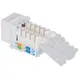 Intellinet Abschließbare Cat6 Modularbuchse ungeschirmt UTP Keystone weiß
