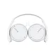 Sony MDR-ZX110APW small ear shell headphones,  white
