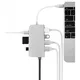 LMP 8 Port USB-C mini Dock silber