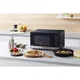 Panasonic NN-GD38HSGTG Mikrowelle mit Quarzgrill und Dampfgarer schwarz / silber