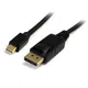 StarTech MDP2DPMM3M miniDisplayPort-Kabel 3.00 m schwarz