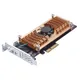 QNAP QM2 Card QM2-2S-220A Dual-M.2-22110/2280-SATA-SSD Erweiterungskarte