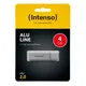 Intenso Alu Line USB 2.0 Stick 4GB silber