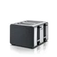 Bosch TAT7S45 Toaster Kompakt 4-Schlitz grau / schwarz