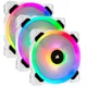 Corsair LL120 RGB Dual Light Loop 120mm PWM Triple Pack inkl. Controller