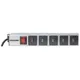 Intellinet Steckdosenleiste mit 16 USB-Ladeports, vertikale Rackmontage