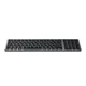 Satechi Aluminium Slim Bluetooth Backlit Tastatur kabellos space grey